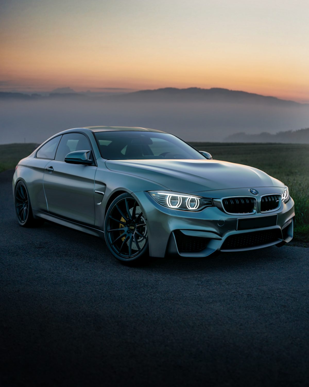 Light Blue BMW M5 Competition Dubai RTA inspection